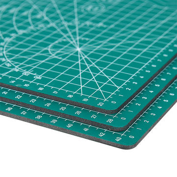 Deli 78401 1 Piece A3 Grid Self Healing Cutting Mat Durable PVC Craft Card Fabric Leather Paper Cutt