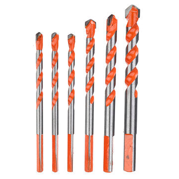 Drillpro 5pcs 6-12mm Multi Construction Hole Saw Cutter for Concrete Masonry Woo... (QUANTITY: 6PCS)