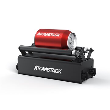 ATOMSTACK R3 24W Automatic Rotary Roller for Laser Engraving Machine Wood Cutting Design Desktop DIY
