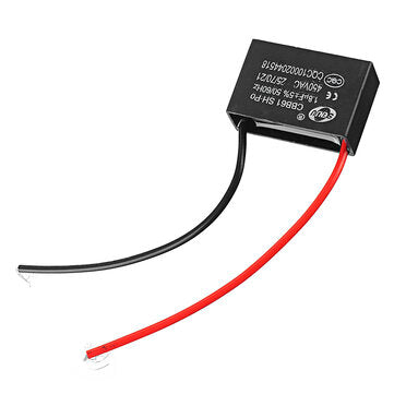 CBB61 1.8UF Starting Capacitance 450V AC Fan Capacitor CBB Motor Run Capacitor