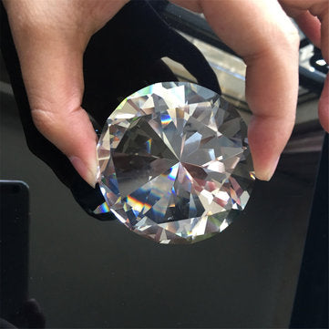 60mm Big K9 Crystal Clear Diamond Glass Art Paperweight Decorations Ornament Creative Gifts