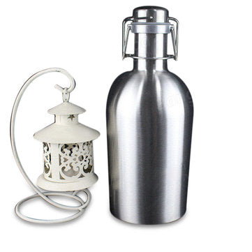 Beer Growler 64oz Swing Top Hip Flask Ultimate Growler 1.9L Botella Bottle