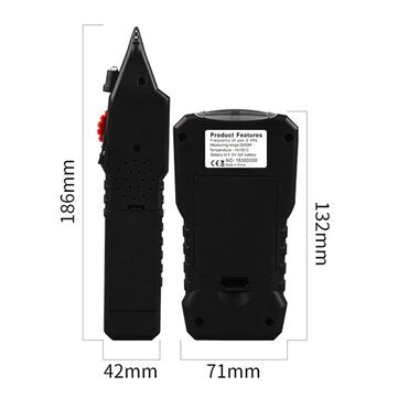 TASI TA8866D High Quality RJ11 RJ45 8P 6P Telephone Wire Tracker Network Cable Tester Detector Line