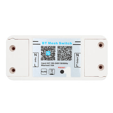 ZJ-MB-AD01 BT Mesh Electric Appliance Remote Control On/Off Single Channel Smart Light Switch Contro