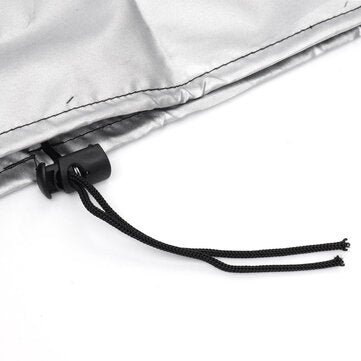 Motorcycle Cover Waterproof Rain Dust UV Mobility Scooter Protector w/Lock Rope