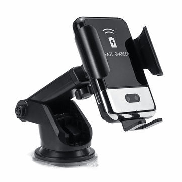 D2  Car Infrared Qi Wireless Charger Phone Holder