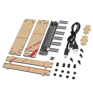VHM-902 Mini Dual 30 Level Indicator VU Meter Stereo Amplifier Board Adjustable Light Speed Board Wi
