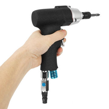 5H 1/4inch Air Screwdriver Industrial Pneumatic Reversible Screwdriver Air Screwdriver Bit Tools Set