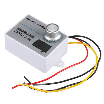 ZFX-P1007 Digital Display Stepless Speed Controller High-power Speed Control Switch Dimming Speed an