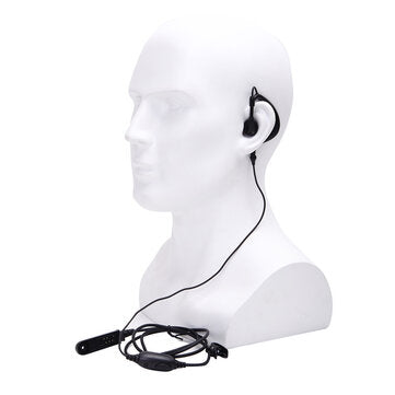 BAOFENG In-ear Type Interphone Headset Earphone for Baofeng Walkie Talkie UV9R UV9R-AMG 9700 GP328