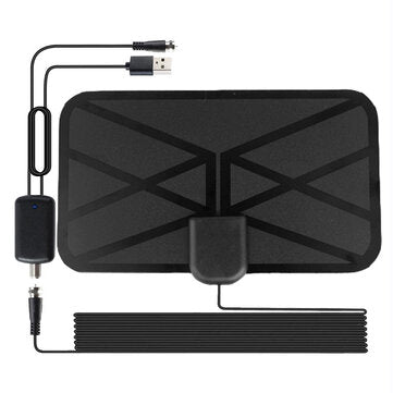 Digital HDTV Antenna Indoor 1500 Miles with Amplifier Signal Booster DVB-T2 ISDB Satellite Dish Rece