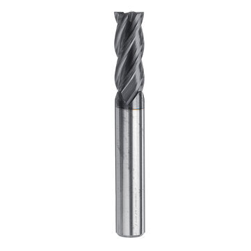 7pcs 1-8mm Milling Cutter Solid Carbide Straight End Mill 4 Flutes Milling Cutter