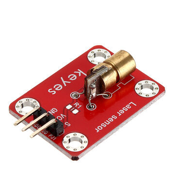 Keyes Brick Laser Head Sensor Module (pad hole) with Pin Header Board Digital Signal
