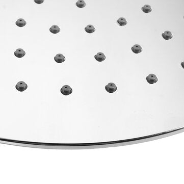 10`` Round High Pressure Rainfall Shower Head 9.6L/min Self-cleaning Nozzles