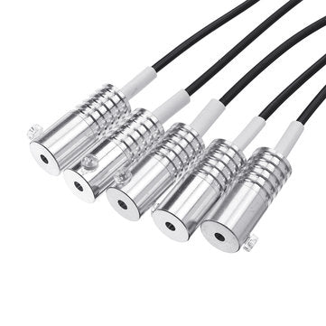 LED Car Interior Floor Lights Strip RGB 6M EL Optical Fiber Decoration Strip Light Lamp bluetooth Ap