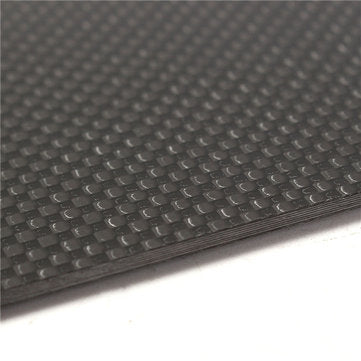 Suleve 2Pcs 3K 2003002mm Plain Weave Carbon Fiber Plate Panel Sheet