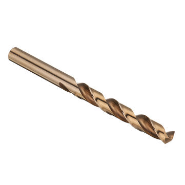 Drillpro 15pcs 1.5-10mm HSS M35 Cobalt Twist Drill Bit for Metal Stainless Steel Aluminium Copper
