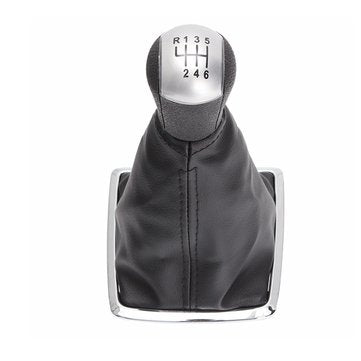 6 Speed Gear Shift Knob Stick Lever Gaiter Boot Cover For Ford Mondeo MK2 04-11 (COLOR.: BLACK)