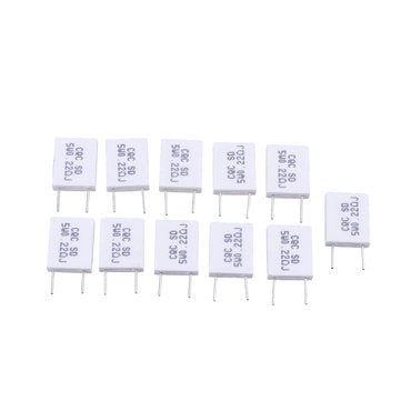 10pcs BPR56 5W 0.22R 0.22 Ohm 5w Non-inductive Ceramic Cement Resistor Wirewound Resistance