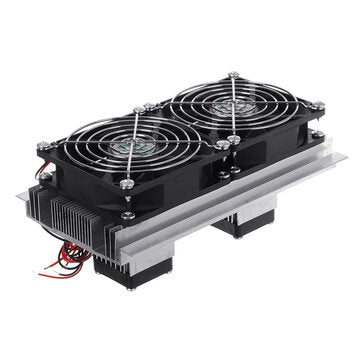 DIY Dual Core Single Cooler Semiconductor Refrigeration System Kit Small Refrigerator Kit Equipment