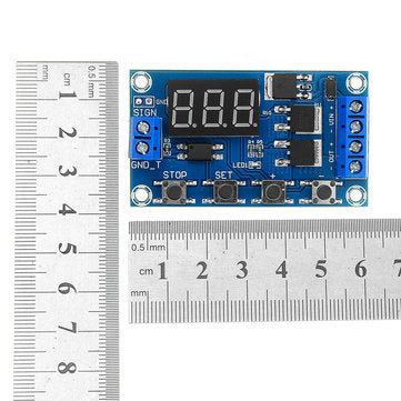 5pcs XY-J04 Trigger Cycle Time Delay Switch Circuit  Double MOS Tube Control Board Relay Module