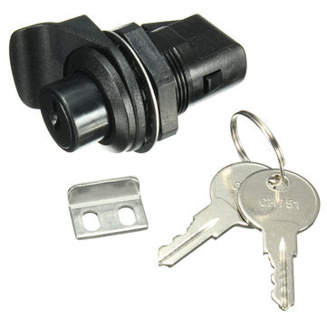 Push Button Latch with Key For Motorcycle Boat Door Gloveboxes Lock