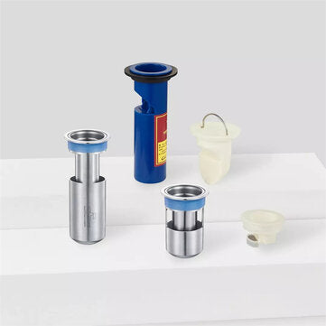 Submarine Kitchen Floor Drains Stainless Steel Hidden Sewer Core Bathroom Deodorant Waste Drain Stra