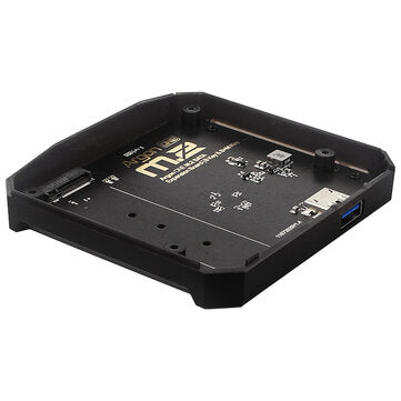 Catda Raspberry Pi 4B Argon ONE M.2 Expansion Board USB3.0 to SATA Connected to SSD Solid State Dr