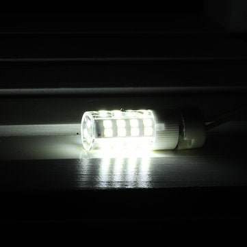 AC220V 3W Warm White Pure White Ceramic G4 32LED Corn Light Bulb for Ceiling ... (COLOR.: PUREWHITE)