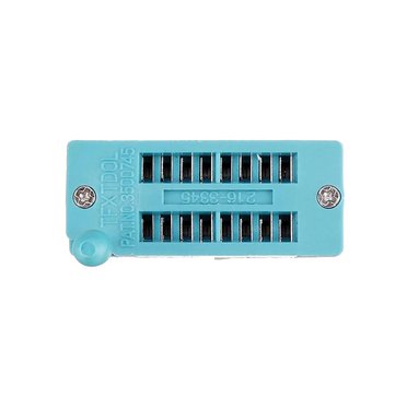 10Pcs IC Lock Seat Zif Socket Test Universal zif Sockets 16Pin