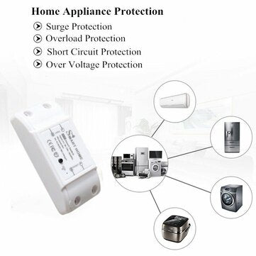 Smart Home Circuit Switch/Breaker Wireless Remote Control Timing Function Support Voice Control Supp