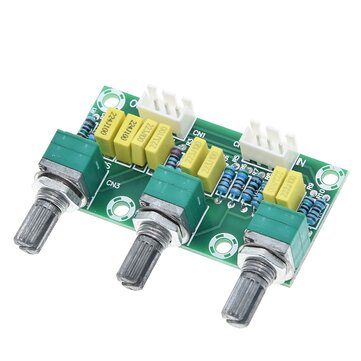 XH-M802 Passive Tone Board Amplifier Preamp Power Module Low High Sound Adjustment Electronic PCB Bo