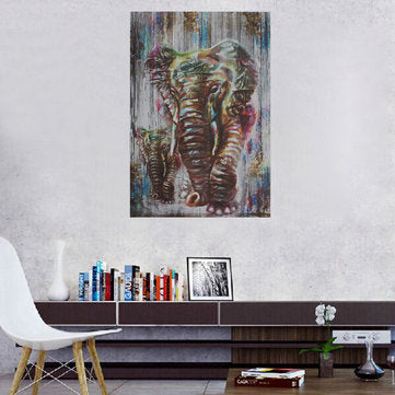50x70cm Elephants Prints Modern Home Wall Decor Art Paintings Unframed