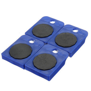 5Pcs Furniture Lifter Sliders Set Heavy Stuffs Moving Hand Tools Wheel Bar Mover