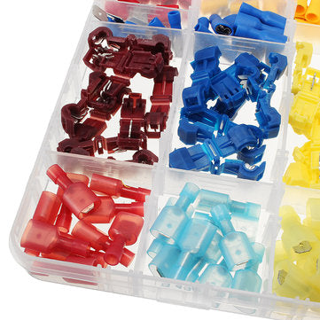 Soloop 400pcs Combination Nylon Terminal Heat Shrinkable Tube With Stickers