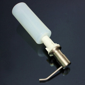 350ML Kitchen Bathroom Sink Liquid Soap Dispenser Cleanser Essence Hand Sanitizer Brushed Nickel Hea