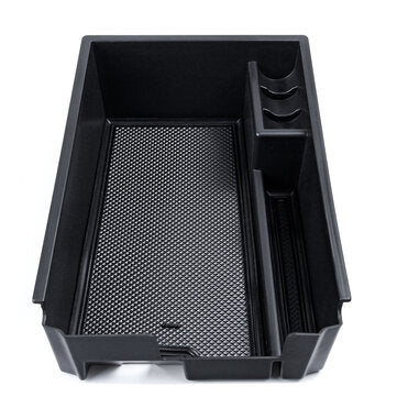 Car Center Storage Tray Box Console Armrest Organizer Black Fit For BMW 3 2020