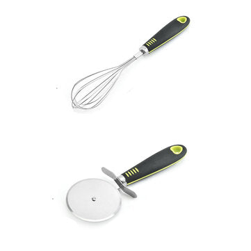 7 Piece Cooking Utensil Set Stainless Steel Kitchen Gadget Tool Nylon Handles Kitchen Cookware Set