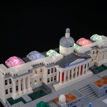 YEABRICKS DIY LED Light Lighting Kit ONLY For LEGO 21045 Trafalgar Square Block Bricks Toy
