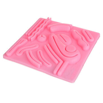 Laparoscopic Simulator 3D Silicone Pad Practice Suture Module Teaching Tool
