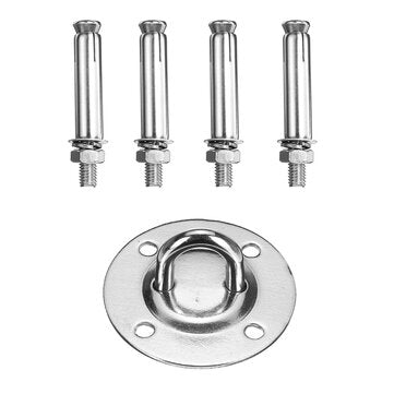 Yoga Hammock Wall Buckle Hook Fixed Disc Rope Ceiling Hanging Stainless Steel