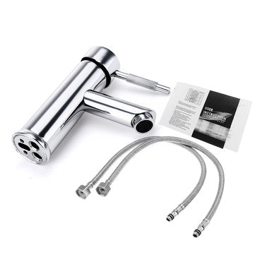 Brass Waterfall Basin Faucet Single Lever Mixer Bath Tap