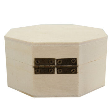 Wooden Box Organizer Storage Craft Case for Handicraft Jewelry