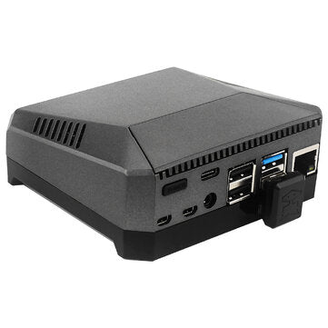 Catda Raspberry Pi 4B Argon ONE M.2 Expansion Board USB3.0 to SATA Connected to SSD Solid State Dr