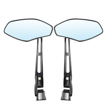 Motorcycle Aluminum Rear View Mirrors For FZR600 Katana CBR600 Ninja (COLOR.: SILVER)