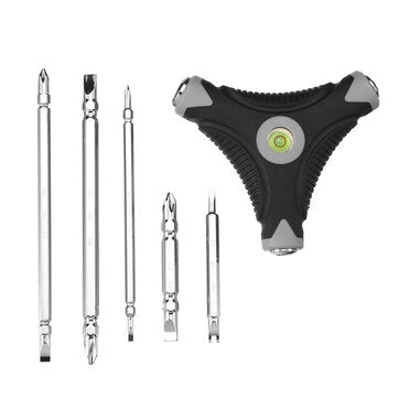 10 In 1 Household Precision Screwdriver Set With Spirit Level Strength Saving Structure Screw Driver