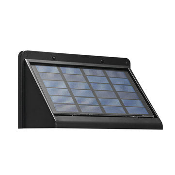 AUGIENB 88LED 600lumen Garden LEDs Split Solar Powered Light Motion Sensor Waterproof Wall Lamp Remo