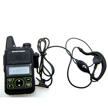 Walkie Talkie Headset Earphone Line Single Y Head For Baofeng T1 UV-3R U8 U3