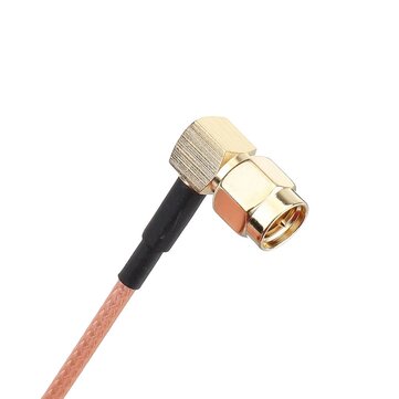 3Pcs 50CM SMA cable SMA Male Right Angle to SMA Female RF Coax Pigtail Cable Wire RG316 Connector Ad