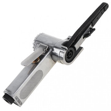 Linear 7100 10mm Pneumatic Air Belt Sander Drawing Machine Polishing Grinding Die-casting Aluminum T